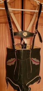 Boys Leather German Lederhosen